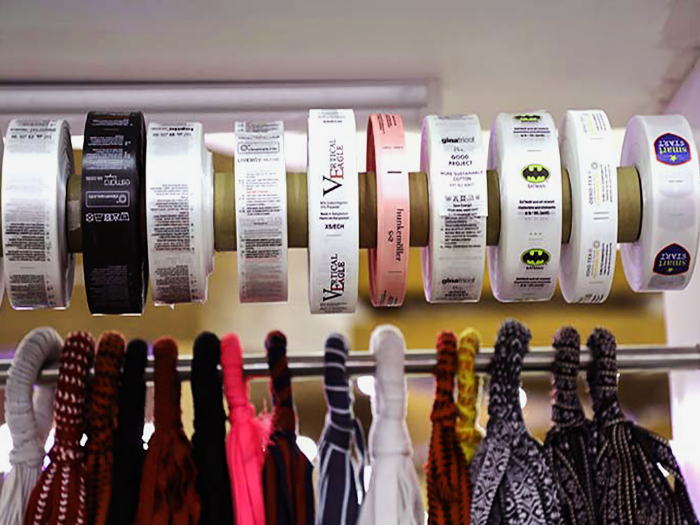 rk-international-garments-label